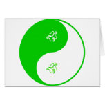 Yin Yang Irish Card