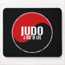 Yin Yang JUDO 1 Mouse Pads