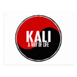 Yin Yang KALI 1 Postcard