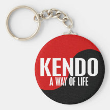 Yin Yang Kendo Key Chains