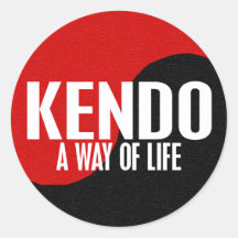 Yin Yang Kendo Stickers