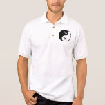 Yin Yang Keyboard Polo T-shirts