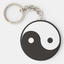 Yin Yang Keychain