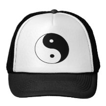 Yin__Yang Mesh Hats