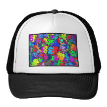 Yin-Yang Mesh Mesh Hat