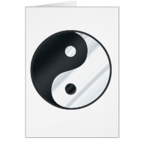 Yin Yang Metal Cards
