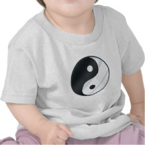 Yin Yang Metal Tee Shirts