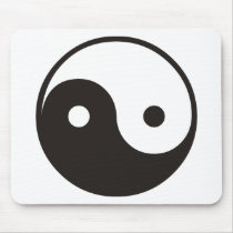 Yin Yang Mouse Pads