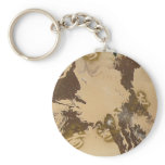 "Yin Yang Pattern" Key Chain