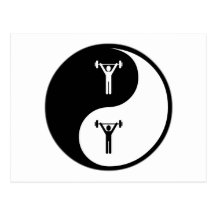 Yin Yang Personal Training Postcard
