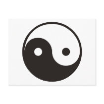 Yin Yang Postcard