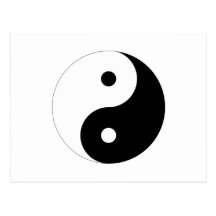 Yin Yang Postcard