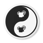 Yin Yang Projection magnets