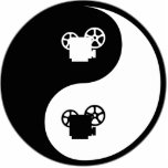 Yin Yang Projection photo sculptures