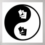 Yin Yang Reading Print