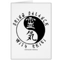 Yin Yang Reiki Kanji cards