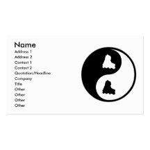 Yin Yang Skating Business Card