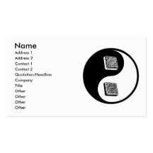 Yin Yang Software Engineering Business Card