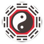 YIN & YANG ROUND STICKERS