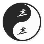 Yin Yang Surfing stickers
