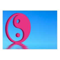 Yin Yang symbol Business Card Templates