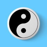Yin Yang Symbol Button