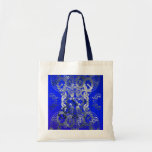 Yin yang symbol canvas bag