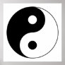 Yin Yang Symbol Posters
