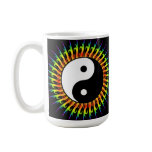 Yin Yang Symbol & Spiral: Coffee Mug
