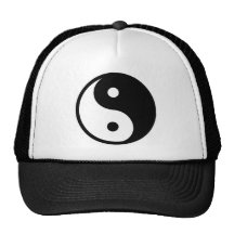 Yin Yang Symbol Trucker Hat