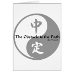 Yin Yang - The Obstacle Greeting Card