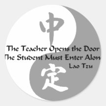 Yin Yang -  The Teacher Stickers