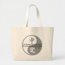 Yin Yang -  The Teacher Tote Bags