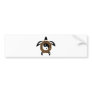 yin-yang-turtle bumper sticker