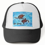 Yin Yang Turtles Ball Cap Trucker Hat