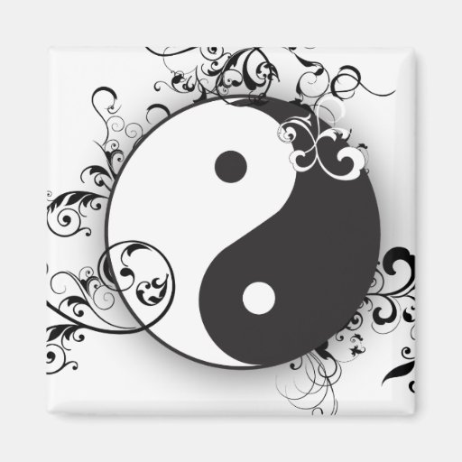 Yin-Yang with scrolling Magnets