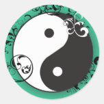 Yin-Yang with scrolling Sticker