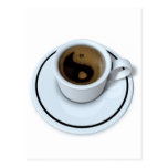 Ying Yang coffee Post Cards