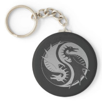 Ying Yang Key Chain