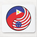 Ying Yang Philippines America mousepads