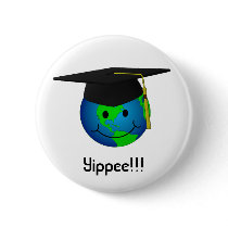 Yippee!!! Graduation Button