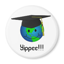 Yippee!!! Graduation Magnet