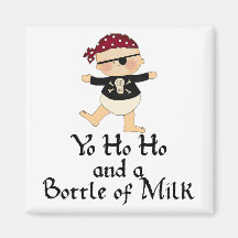 Yo Ho Ho Refrigerator Magnet