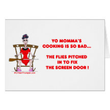 Yo Momma # 01 Greeting Cards