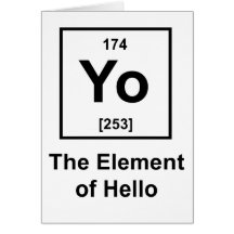 Yo! The Element of Hello Cards
