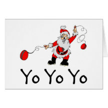Yo Yo Yo Santa Cards