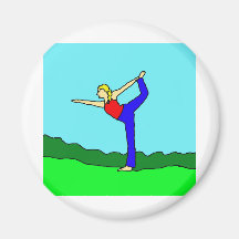 yoga1.jpg refrigerator magnets