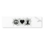 Yoga 3 bumper stickers