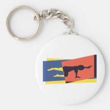 Yoga Balance Pose Key Chain