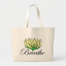 Yoga Breathe Gift Canvas Bags